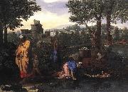 Nicolas Poussin Exposition of Moses oil painting on canvas